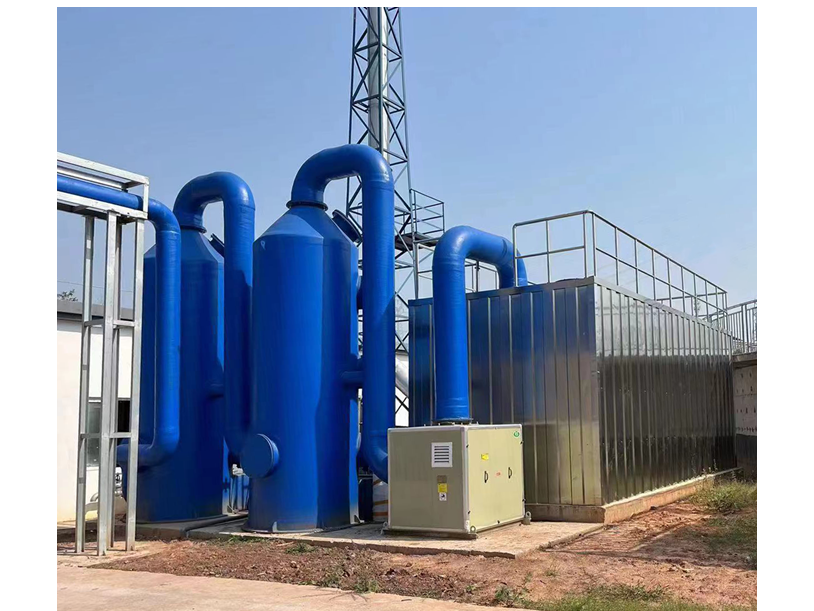 重慶涪陵制藥廠污水處理站除臭工程 重慶涪陵制藥廠污水處理站除臭工程